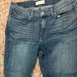 Yummie denim, tummy control, gently worn